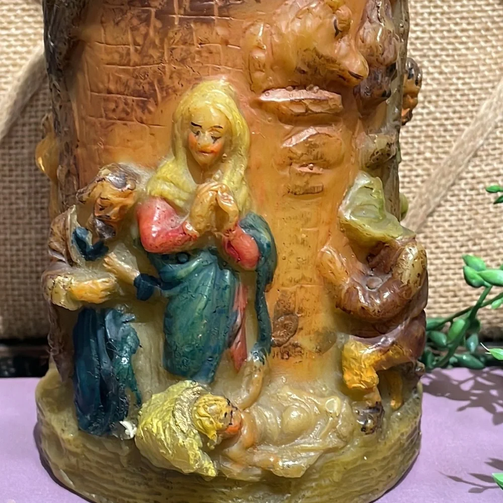 Vintage German candle